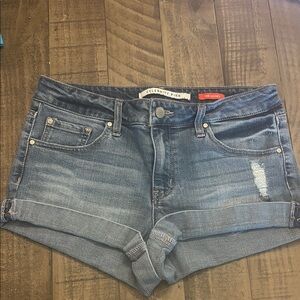 Celebrity Pink Blue Jean Shorts